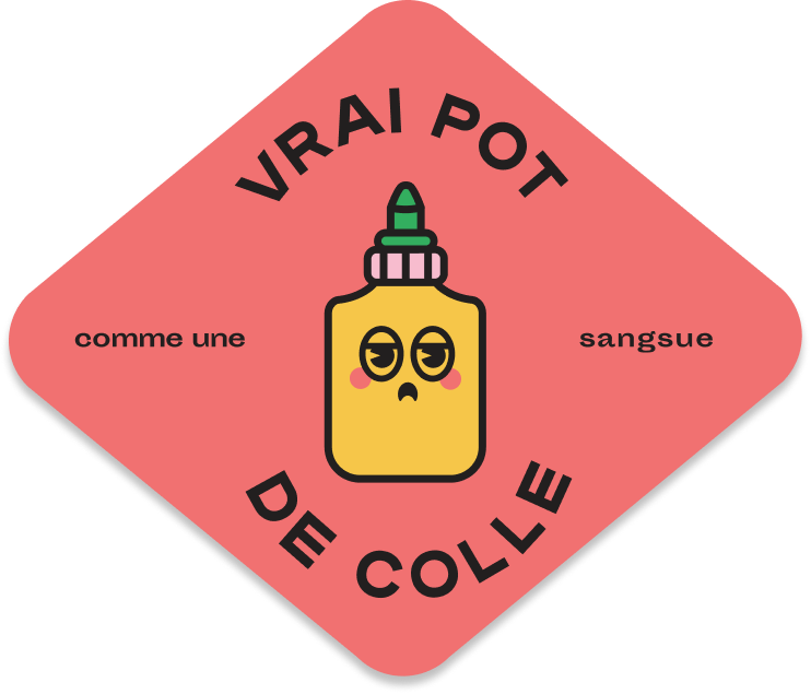 Vignette "Vrai pot de colle"